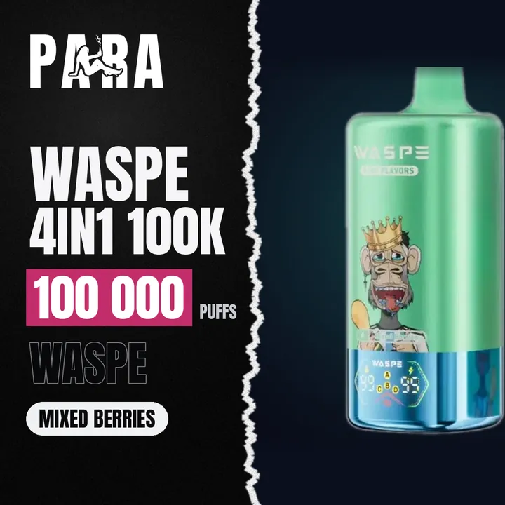 Waspe 4in1 100K Mixed Berries