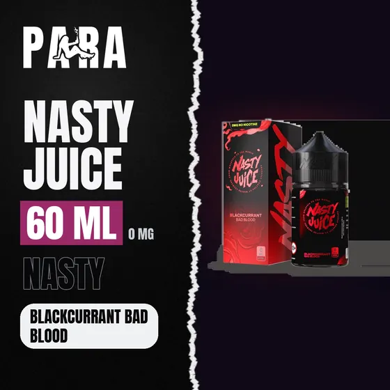 Nasty Juice 60 ml Blackcurrant Bad Blood