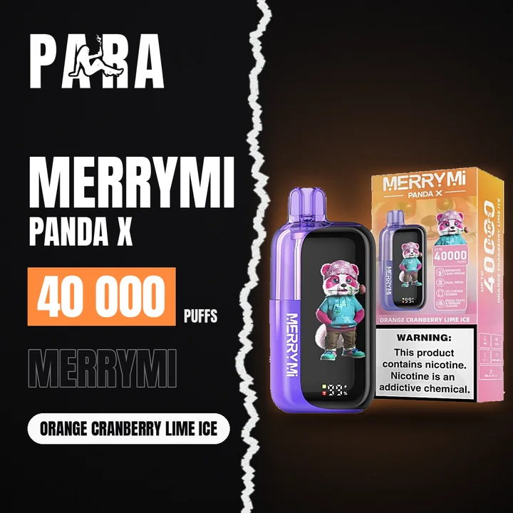 MerryMi Panda X Orange Cranberry Lime Ice