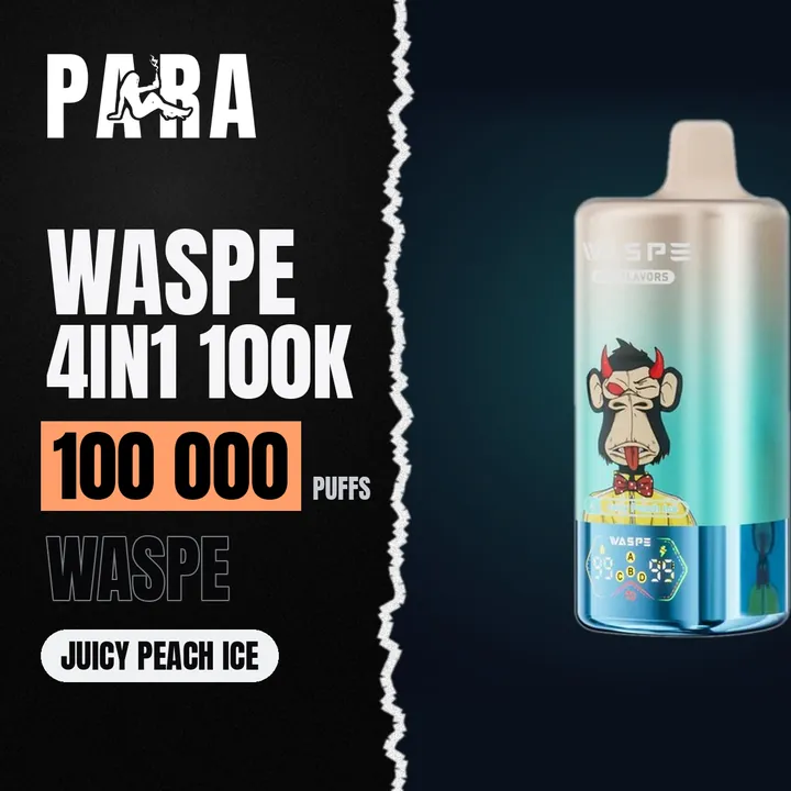 Waspe 4in1 100K Juicy Peach Ice