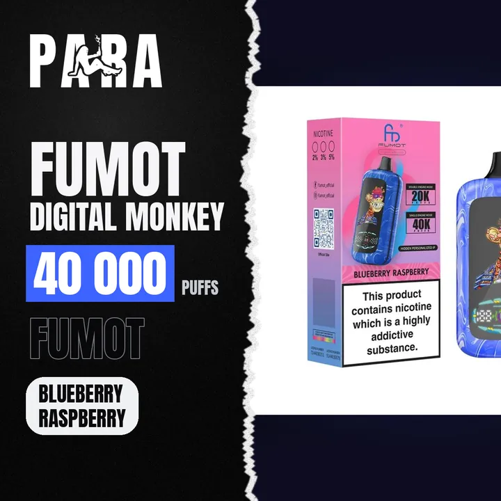 Fumot Digital Monkey Blueberry Raspberry